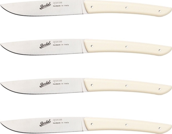 Picture of Berkel steak knife set 4-pcs. Color cream