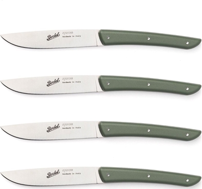 Picture of Berkel steak knife set 4-pcs. Color green