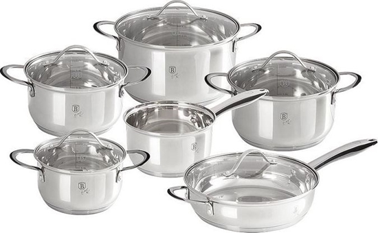 Picture of Berlinger Haus ZESTAW GARNKÓW STALOWYCH 12 CZCIOWY SILVER JEWELLERY COLLECTION BH/6661