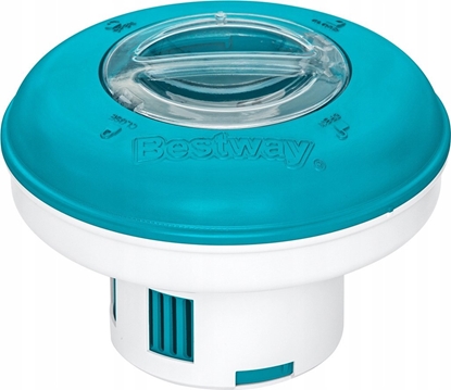Attēls no Bestway Pywak Dozownik Chemii do wody basenowej 16,5cm BESTWAY + Regulacja tempa uwalniania