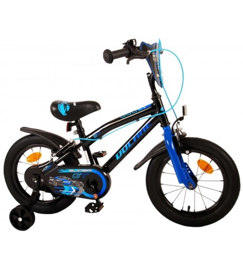 Изображение Bērnu velosipēds 14 collas Super GT (2 rokas bremzes, uz 85% salikts) (3,5-5 gadiem) VOL21381