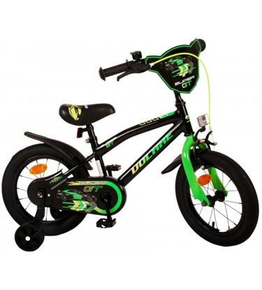 Attēls no Bērnu velosipēds 14 collas Super GT(rokas+kājas bremzes, uz 85% salikts) (3,5-5 gadiem) VOL21382