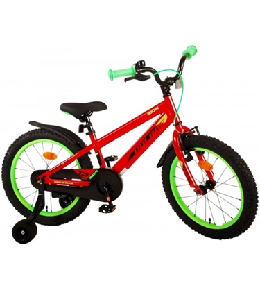 Picture of Bērnu velosipēds 18 collas Rocky (rokas un kājas bremze, uz 85% salikts) (4-7 gadiem) VOL21723