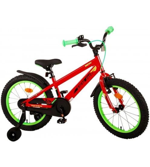 Picture of Bērnu velosipēds 18 collas Rocky (rokas un kājas bremze, uz 85% salikts) (4-7 gadiem) VOL21723