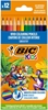 Picture of BIC Colored pencils Kids Smooth 12 colours set