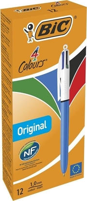 Picture of Bic Dugopis 4 Colours Medium mix (12szt) BIC