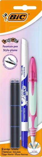 Picture of Bic Pióro Easy Clic + wkady + wymazywacz BIC