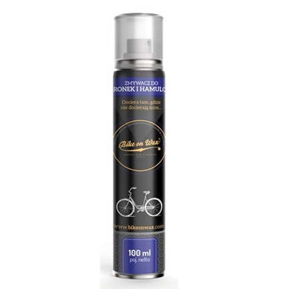 Изображение BikeOnWax Disku Tīrītājs - Viegli Universāli Tīra zvaigznītes / bremzes / diskus / metālu 100ml Aerosols
