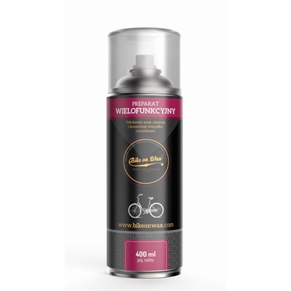 Изображение BikeOnWax Ūdens atgrūdējs - bloķē ūdeni / novērš rūsu / mazgā / smērē un aizsargā 400ml Aerosols