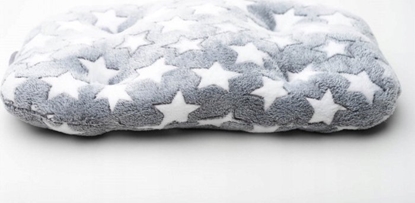 Attēls no Bimbay BIMBAY LEGOWISKO PIKOLO nr.1 szare+biae  gwiazdki 58 x 40 cm