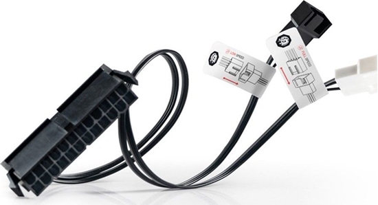 Picture of BitsPower Bitspower 24-Pin ATX - Überbrückungsstecker mit Lüfterausgang