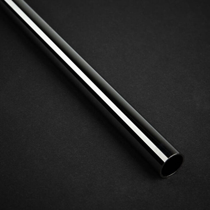 Изображение BitsPower Bitspower None Chamfer Brass Hard Tubing 12mm AD, 300mm - black