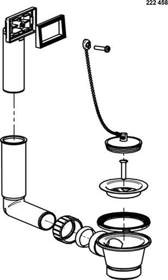 Picture of Blanco BLANCO Armatura przelewowo-odpywowa modeli EE, ES