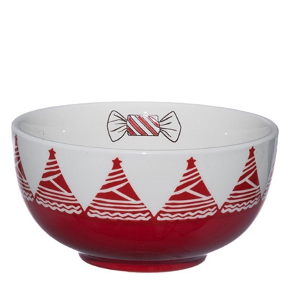 Attēls no Bļoda Winteria star 750ml balta, sarkana