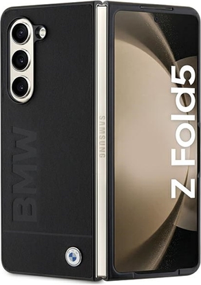 Attēls no BMW BMW BMHCZFD5SLLBK Z Fold5 F946 czarny/black hardcase Signature Logo Imprint