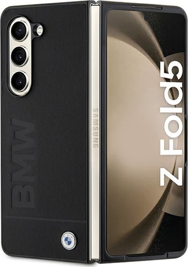 Picture of BMW BMW BMHCZFD5SLLBK Z Fold5 F946 czarny/black hardcase Signature Logo Imprint