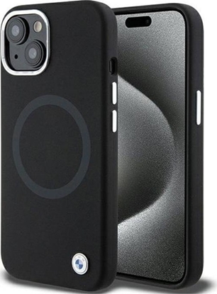 Изображение BMW BMW Signature Liquid Silicone MagSafe - Etui iPhone 15 Plus (czarny)