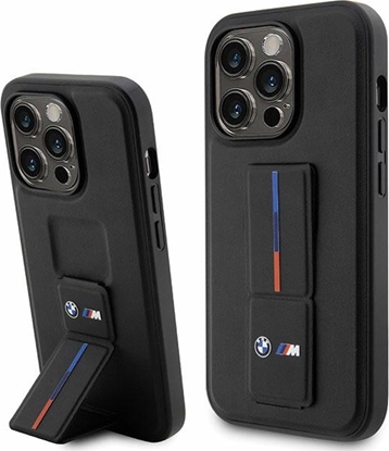 Attēls no BMW Etui BMHCP14L22GSLK Apple iPhone 14 Pro czarny/black hardcase Grip Hot Stamp
