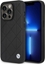 Изображение BMW Etui BMW BMHCP14L22RQDK Apple iPhone 14 Pro czarny/black Leather Quilted