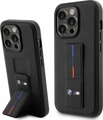 Attēls no BMW Etui BMHCP14X22GSLK Apple iPhone 14 Pro Max czarny/black hardcase Grip Hot Stamp