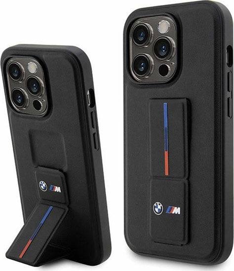 Picture of BMW Etui BMW BMHCP14X22GSLK Apple iPhone 14 Pro Max czarny/black hardcase Grip Hot Stamp