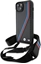 Picture of BMW Etui BMW BMHCP15M23PSVTK Apple iPhone 15 Plus / 14 Plus hardcase M Edition Carbon Tricolor Lines & Strap czarny/black
