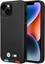 Attēls no BMW Etui BMW do iPhone 14 Plus 6,7" czarny/black Leather Stamp Tricolor