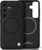 Picture of BMW Leather Half Textured MagSafe Case for Samsung Galaxy S25