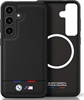Picture of BMW Leather Tricolor Stripe with MagSafe Back Case for Samsung Galaxy S25