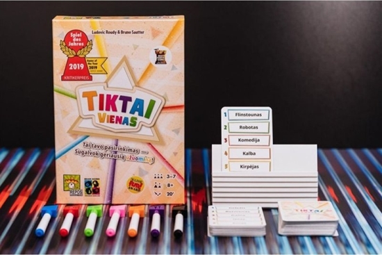 Изображение BOARDGAME TIKTAI VIENAS (JUST ONE)