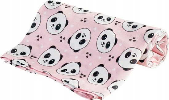 Picture of BOC0306-PIELUSZKA BAMBUSOWA 30X30 PANDA RÓ