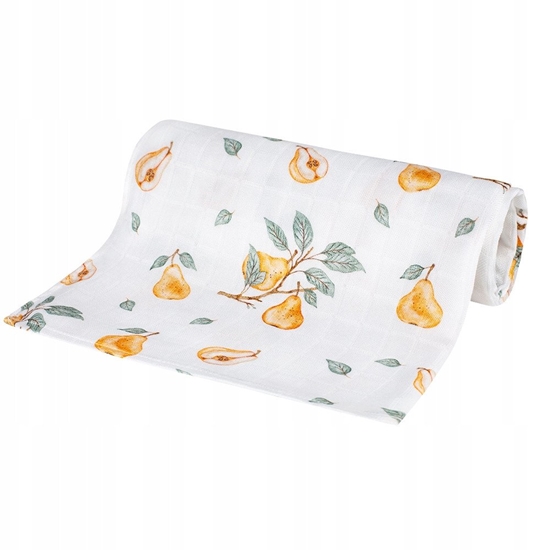 Picture of BOCIOLAND BL211-PIELUSZKA BAMBUSOWA       75X75 GRUSZKI