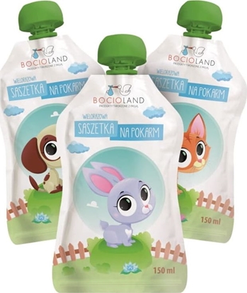 Attēls no Bocioland BOC0160  - Saszetki Na Pokarm 150ml OP.12SZT