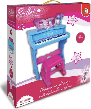 Attēls no Bontempi BONTEMPI ELEKTRONICZNE PIANINO ZE STOKIEM I MIKROFONEM