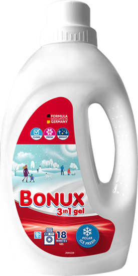 Picture of Bonux Washing Gel Polar Ice Fresh 18 washes 0,9L