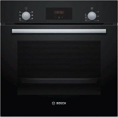 Picture of Bosch | Oven | HBF133BA0 | 66 L | Electric | EcoClean | Knobs | Height 59.5 cm | Width 59.4 cm | Black
