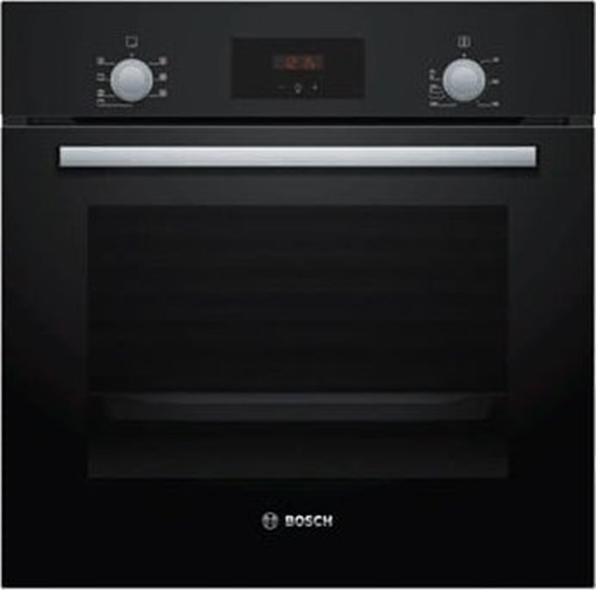 Picture of Bosch | Oven | HBF133BA0 | 66 L | Electric | EcoClean | Knobs | Height 59.5 cm | Width 59.4 cm | Black