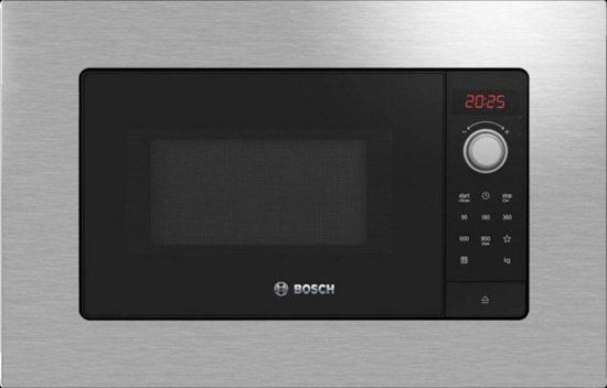 Изображение Bosch BFL623MS3 microwave Built-in Solo microwave 20 L 800 W Stainless steel