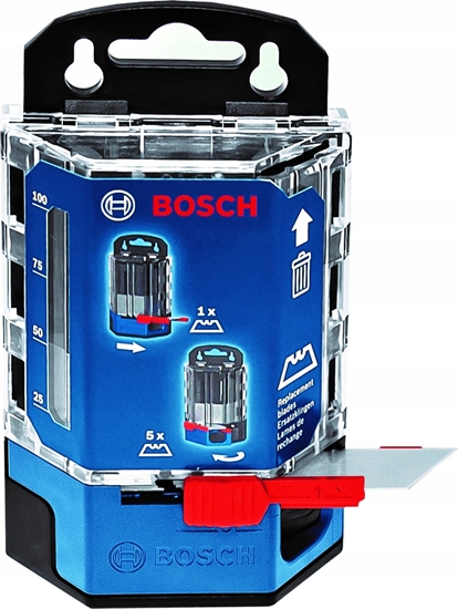 Изображение Ostrza trapezowe Bosch Professional 50szt. 1600A01V3J