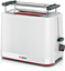 Изображение Bosch Compact Toaster | TAT3M121 MyMoment | Number of slots 2 | Housing material Plastic | White
