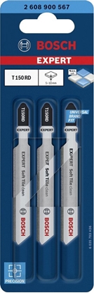 Изображение Bosch EXPERT jigsaw blades T150RD 3Stk Soft Tile clean