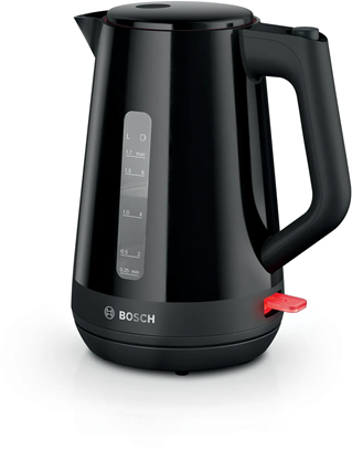 Attēls no Bosch Kettle | TWK1M123 | Electric | 2400 W | 1.7 L | Plastic | 360° rotational base | Black
