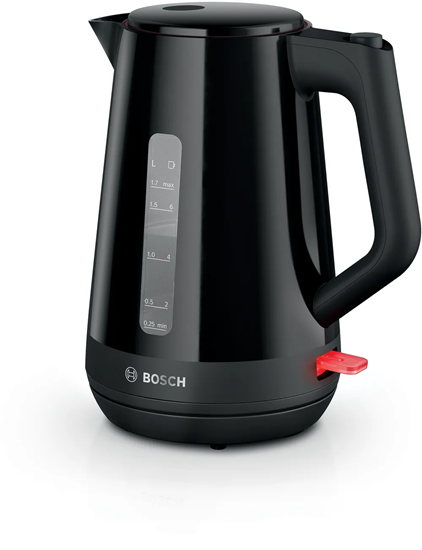 Изображение Bosch Kettle | TWK1M123 | Electric | 2400 W | 1.7 L | Plastic | 360° rotational base | Black