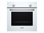 Picture of Bosch Oven | HBF010BV1S | 66 L | Electric | Manual | Control knob | Height 59.5 cm | Width 59.4 cm | White