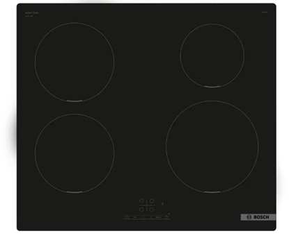 Attēls no Bosch Serie 4 PUE611BB5E hob Black Built-in 60 cm Zone induction hob 4 zone(s)