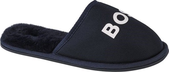 Picture of Boss BOSS Logo Slippers J29312-849 Granatowe 36