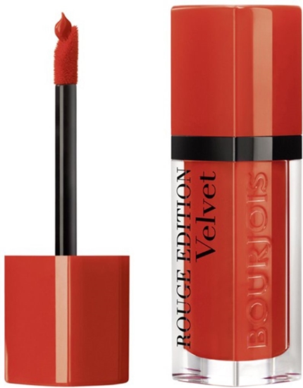 Изображение Bourjois Paris Rouge Edition Velvet Mat pomadka do ust 20 Poppy Days 6.7ml