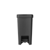 Picture of BRABANTIA atkritumu tvertne ar pedāli StepUp,16 l, Dark Grey