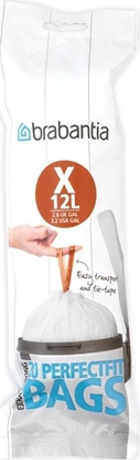 Изображение Brabantia PerfectFit Bin Liner Type X, 12 L, 20 Bags