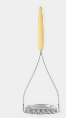 Изображение BRABANTIA Potato Masher and Spoon Vanilla Yellow 229503
